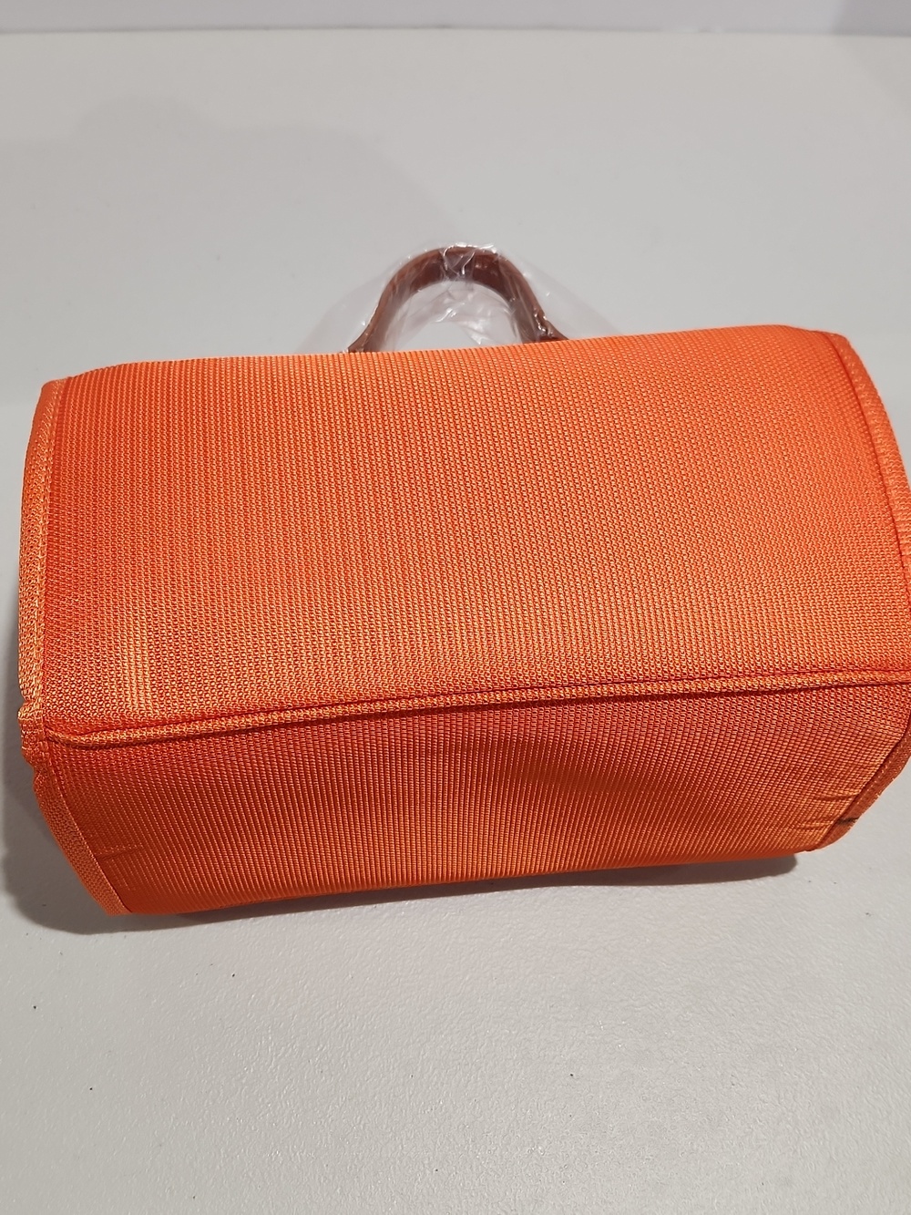 Joy Mangano Better Beauty Case BBC In Fire Bright Orange EUC - Picture 4 of 11